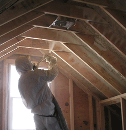 Denver CO attic spray foam insulation